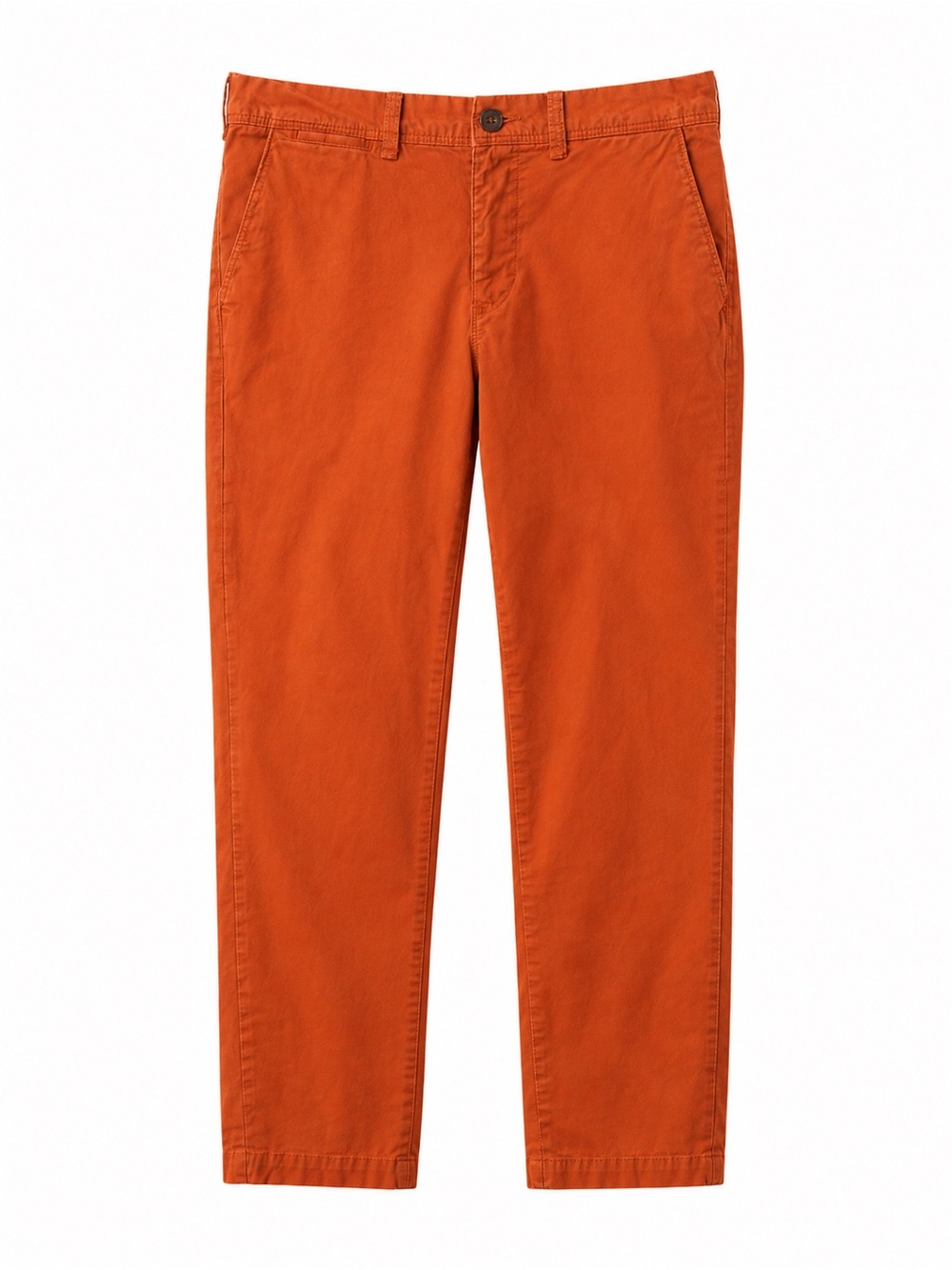 Express Men's Orange Chinos - Straight Leg
